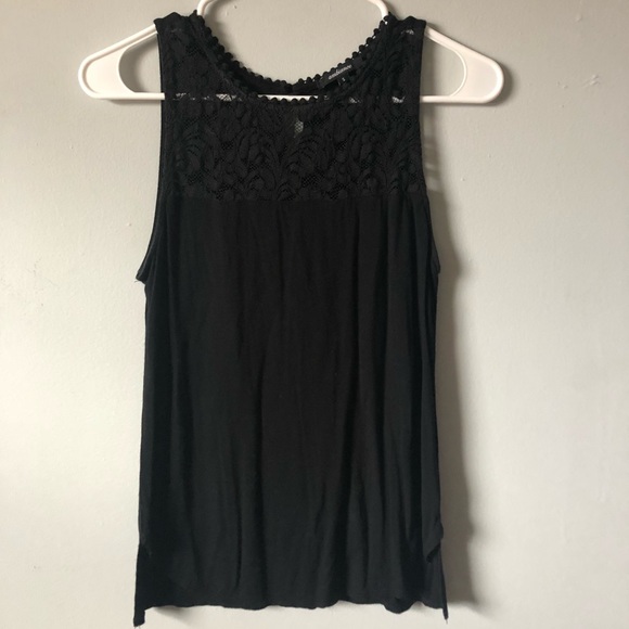 Black lace tank 🖤 3/$20 - Picture 1 of 4